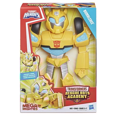 Playskool Heroes Mega Mighties Transformers Rescue Bots Academy Bumble Bee