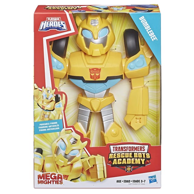 Playskool Heroes Mega Mighties Transformers Rescue Bots Academy Bumble Bee