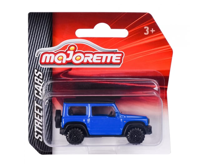 Majorette Die Cast Street Cars Suzuki Jimny Blue