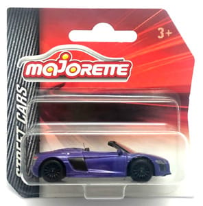 Majorette Die Cast Street Cars Audi R8 Purple