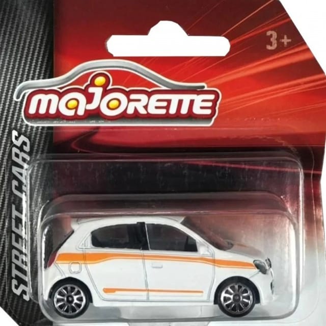 Majorette Die Cast Street Cars Renault Twingo White