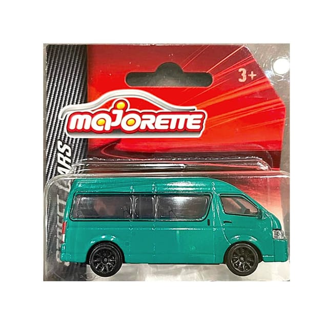 Majorette Die Cast Street Cars Toyota Hiace Green