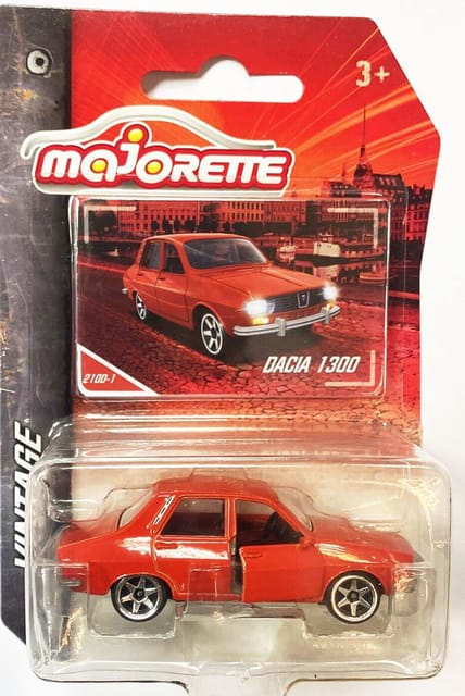 Majorette Die Cast Vintage Cars Dacia 1300