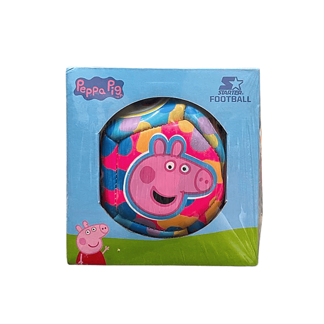 Starter Football Peppa Pig Red Blue Size 1