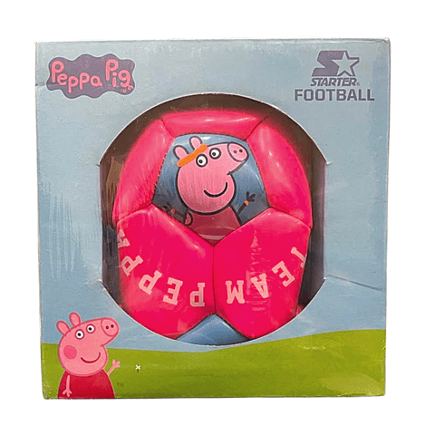 Starter Football Peppa Pig Pink Blue Size 3