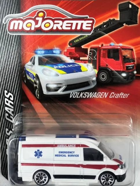 Majorette SOS Cars Volkswagen Crafter Ambulance