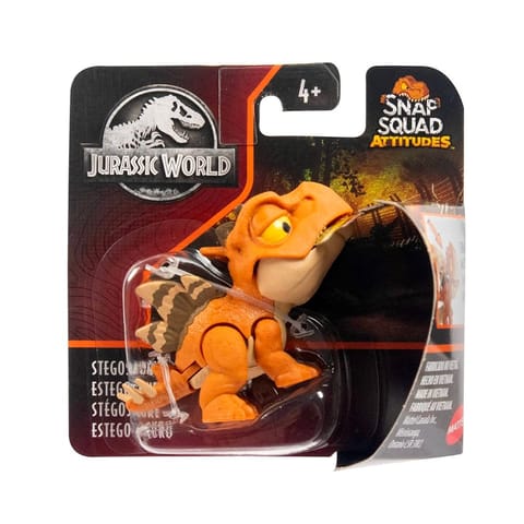 Jurassic World Snap Squad Attitudes Stegosaurus