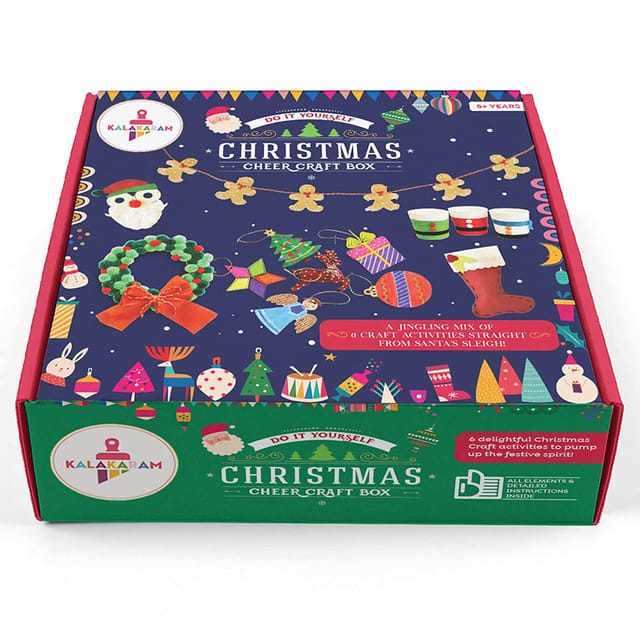 Kalakaram Christmas Cheer Craft Activity Box