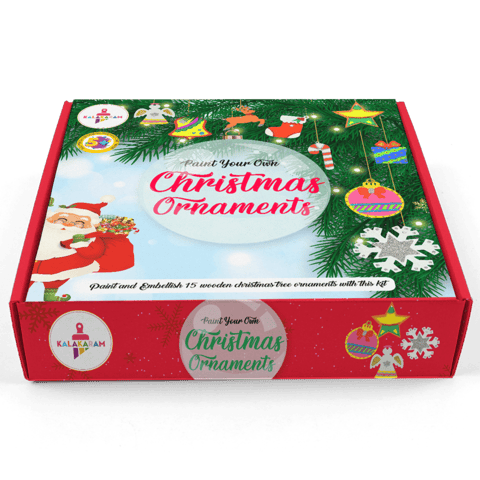 Kalakaram Christmas Ornaments Painting Kit