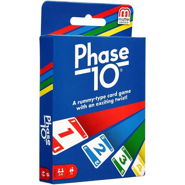 Mattel Games Phase 10 Game