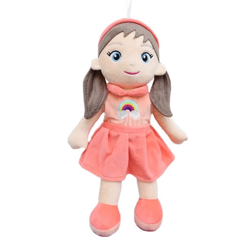 Mirada Rainbow Doll Peach 38 Cm