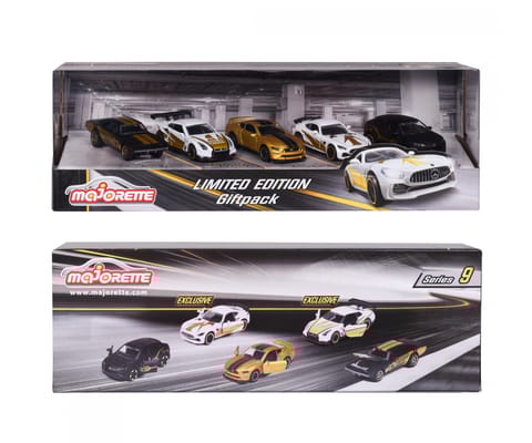 Majorette Series 9 Limited Edition 5 Car Gift Pack