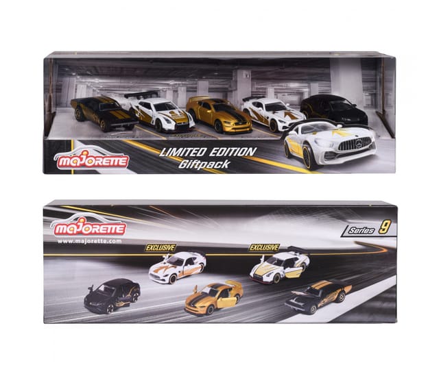 Majorette Series 9 Limited Edition 5 Car Gift Pack