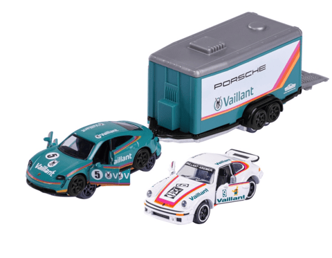 Camion transporteur Racing Team Compétition - Majorette 329-370 -  Passion-Miniatures