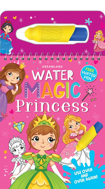 Dreamland Water Magic Princess With Water Pen - Use over and over again