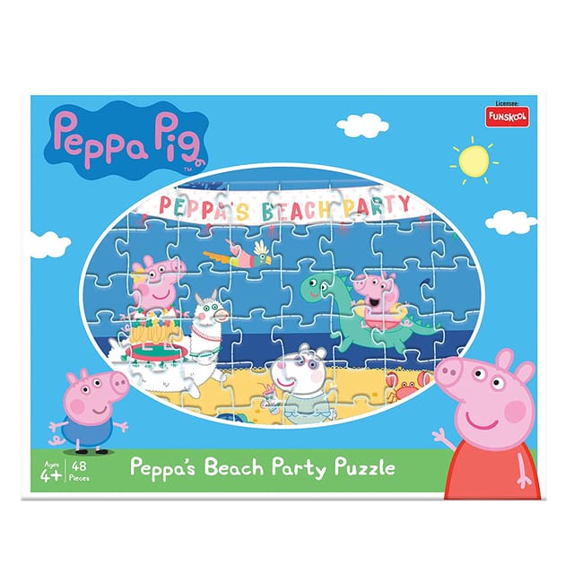 Funskool Peppa's Beach Party Puzzle