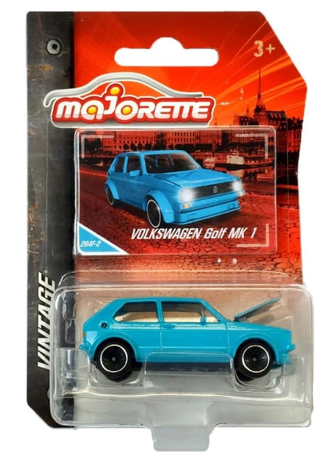 Majorette Vintage Volkswagen Golf MK 1 Blue