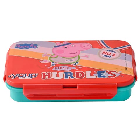 Youp Peppa Pig George Puddle Hurdle Lunch Box