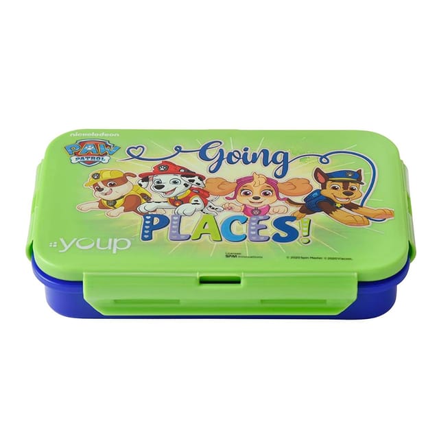 Youp Paw Patrol Ryder Lunch Box 450 ml (Green Blue)