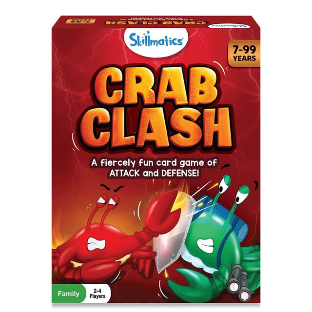 Skillmatics Card Game - Crab Clash