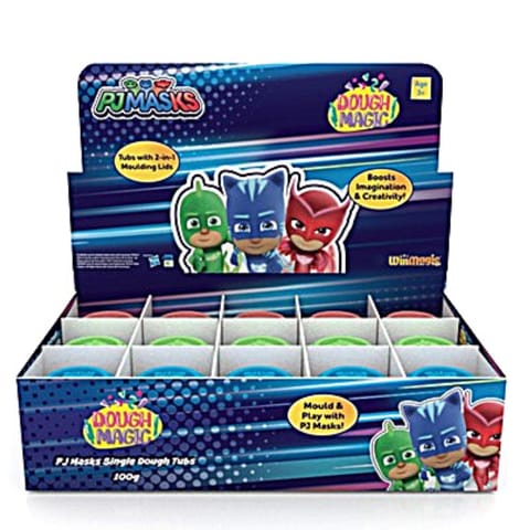 Winmagic Dough Magic – PJ Masks Dough Tub 100g Assorted