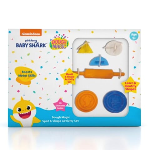 Winmagic Dough Magic Spot & Shape Activity Set – Baby Shark