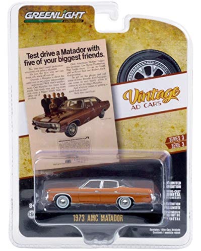 Greenlight Diecast Vintage Series 1973 AMC Matador