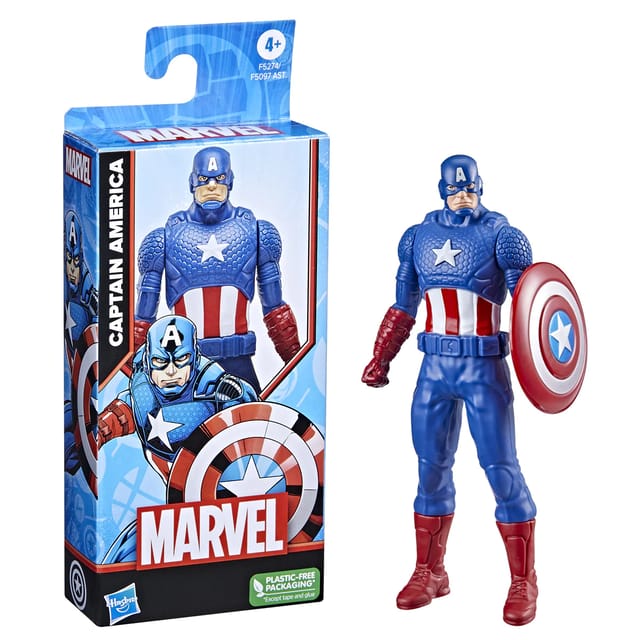 Hasbro Marvel Captain America Basic Action Figure 6 Inches