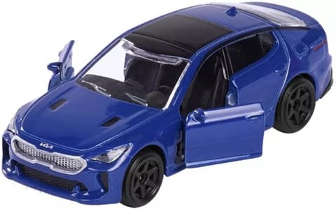 Majorette Premium Cars - Kia Performance Car Blue -(Blister Broken)