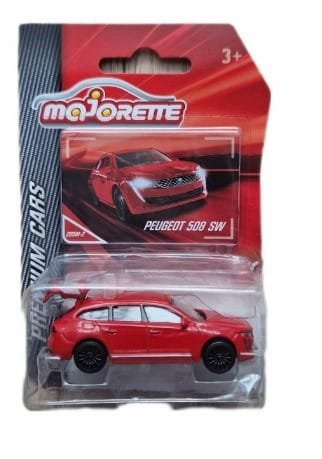 Majorette Premium Cars - Peugeot 508 SW Red