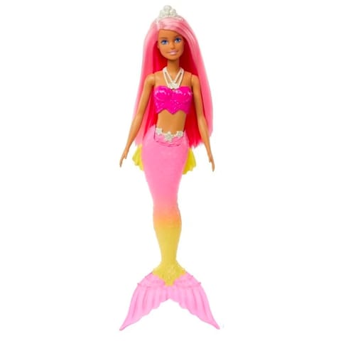 Barbie Dreamtopia Mermaid Doll With Pink Hair