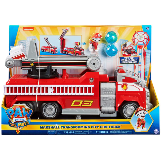 Paw Patrol Marshall’s Deluxe Movie Fire Truck