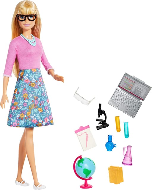 Barbie Teacher Doll And Playset