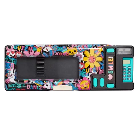 Smiggle Bright Side Pop Out Pencil Case Calculator
