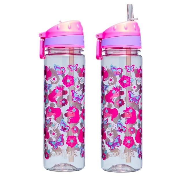Smiggle Hey There Collection Flip Top Spout Bottle