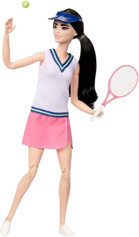 Barbie Career Doll ​Tennis Player with Racket and Ball