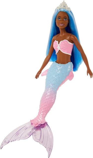 Barbie Dreamtopia Mermaid Doll With Blue Hair