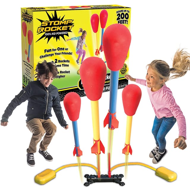 Winmagic Stomp Rocket Original Dueling Rocket Launcher