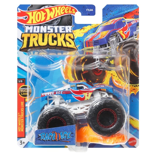 Hot Wheels Monster Trucks Race Ace