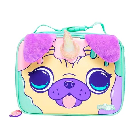 Smiggle Hey There Collection Lunchbag Square Mint