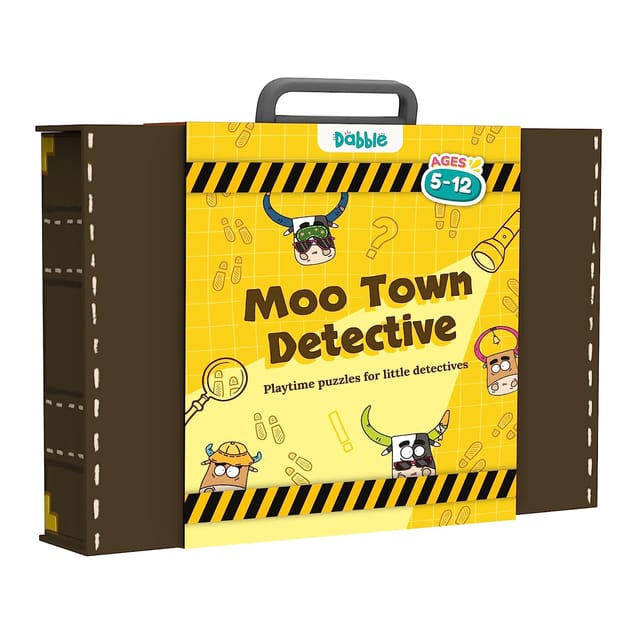 Love Dabble Moo Town Detective - Playtime Puzzles For Little Detectives