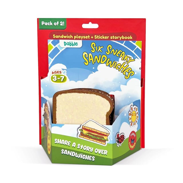Love Dabble Six Sneaky Sandwiches