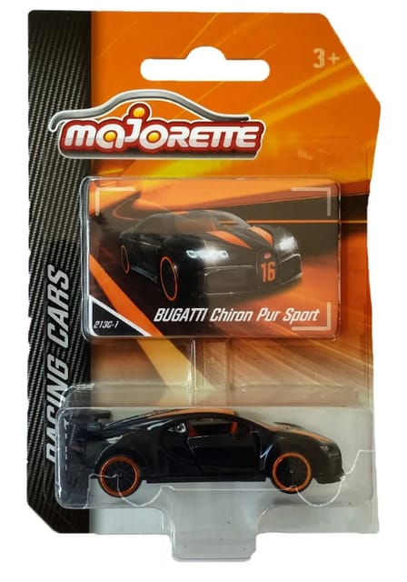 Majorette Racing Cars Bugatti Chiron Pur Sport - Black