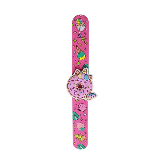 Smily Kiddos Fancy Slap band Donut Theme PINK