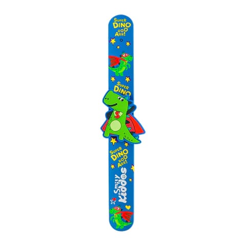 Smily Kiddos Fancy Slap Band Dino Theme Blue