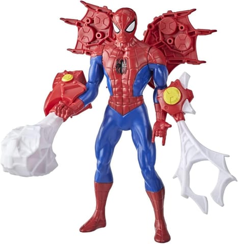 Hasbro Marvel 9.5-inch Scale Super Heroes and Villains Action Figure Toy Spider-Man And 3 Accessories