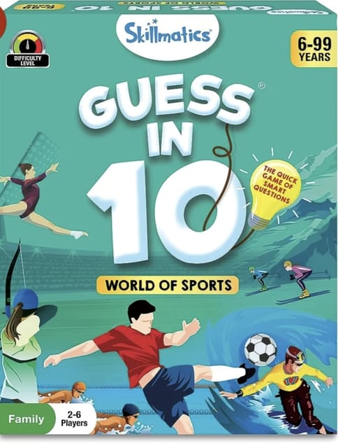 Skillmatics Guess in 10 World of Sports