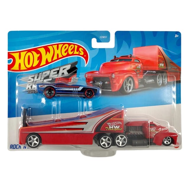 Hot Wheels Super Rigs Rock N Race