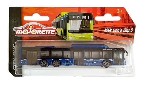 Majorette City Bus MAN Lions City C - Blue