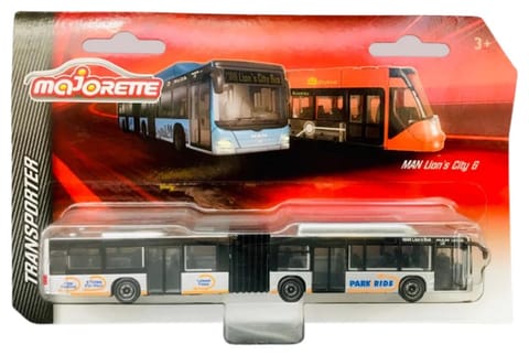 Majorette Transporter MAN Lions City G - Silver